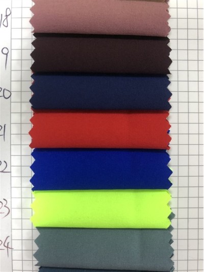 GZ-LY LY19776#50D絨感四面彈  成份：95%T  5%SP  幅寬：150cm 克重：100g 後面照